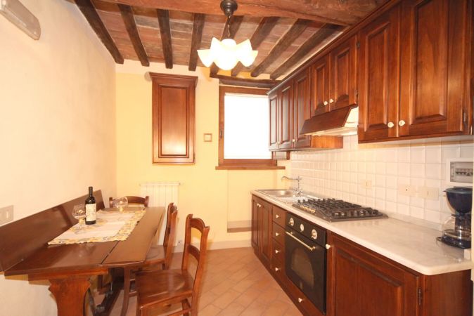 Apartamento para dos personas en las colinas de la Toscana de la región de Chianti